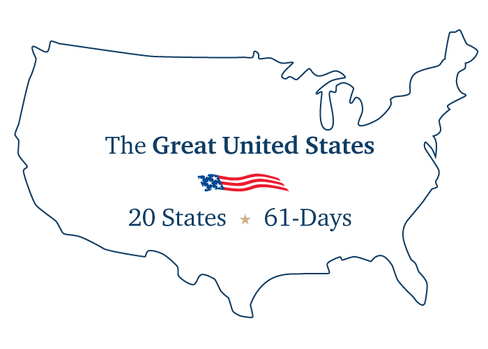 The Great United States - 20 states in 61 days