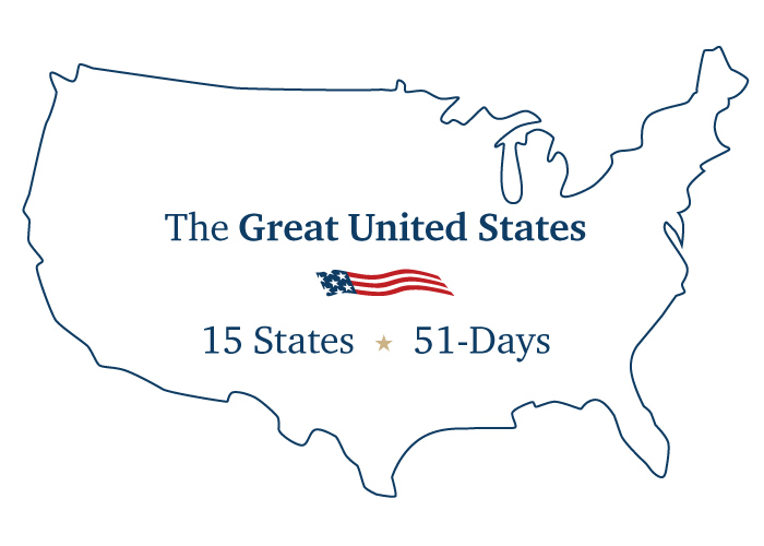 The Great United States - 15 states in 51 days