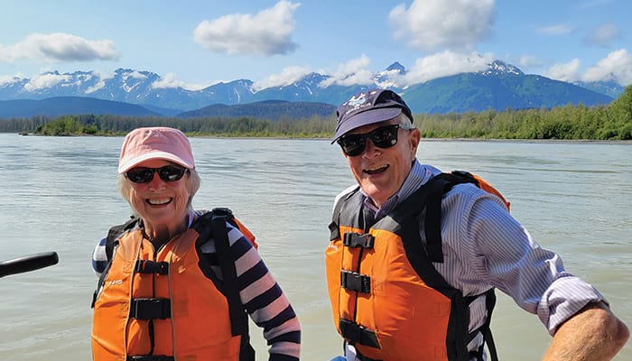 Chilkat Bald Eagle Raft Excursion Available on Southeast Alaska Cruise