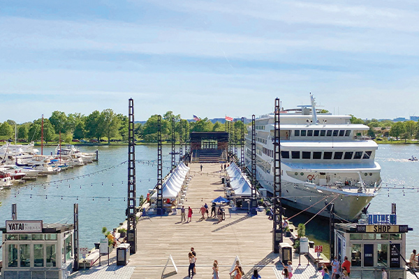 Announcing the Only Cruises in the World to Dock in Washington, D.C.