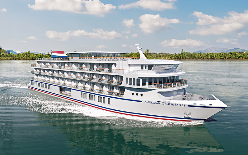 American Cruise Lines Announces American Patriot & American Pioneer New Ships in the Project Blue Fleet